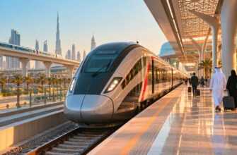 Etihad Rail из Дубая в Абу-Даби